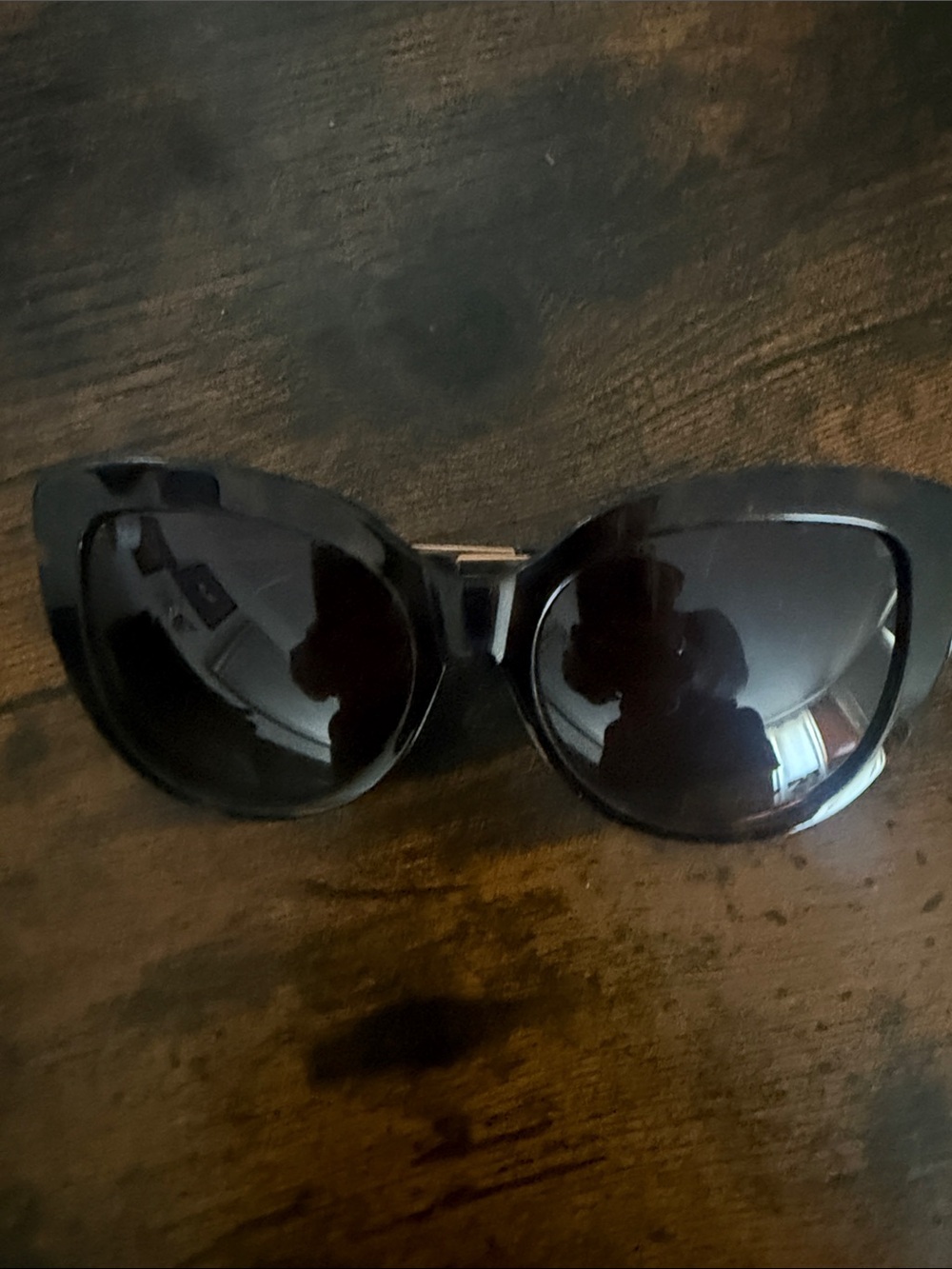 Diff Eyewear Black Cat-Eye Sunglasses